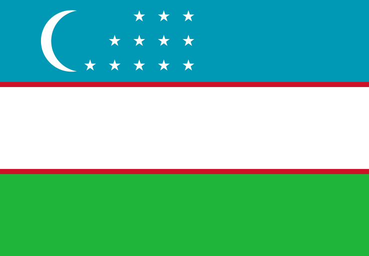 Uzbekistan Flag cropped 