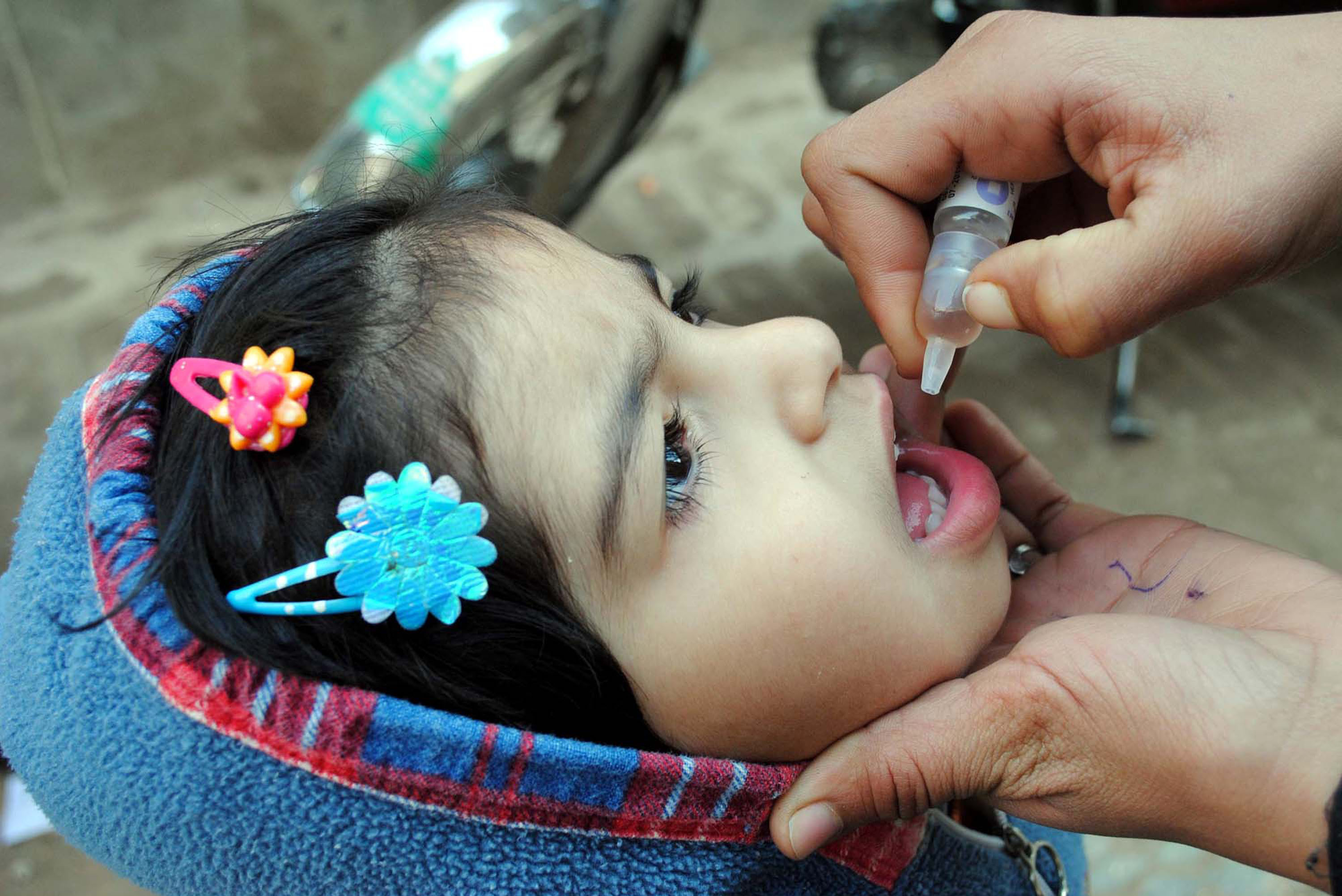 Polio vaccination